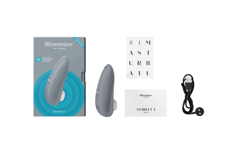 SO8742 Вакуумный клиторальный стимулятор Womanizer Starlet 3 GREY