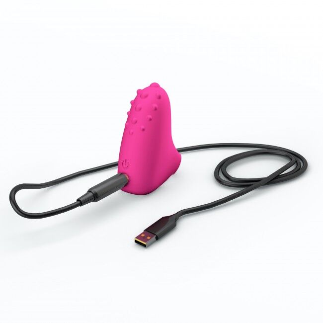 SO5071 Вибратор на палец Dorcel MAGIC FINGER Rose перезаряжаемый, 3 режима работы