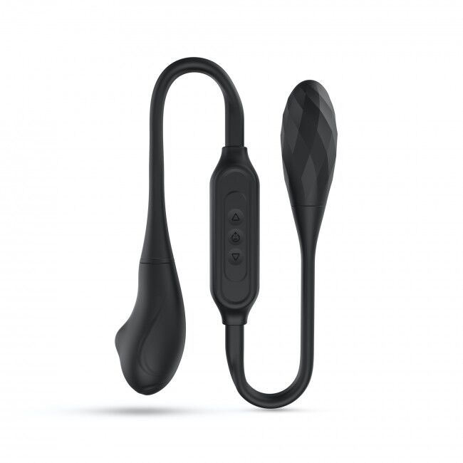 SO5079 Вибратор на гибкой сцепке со стимуляцией пальчиком Dorcel DUAL EXPLORER