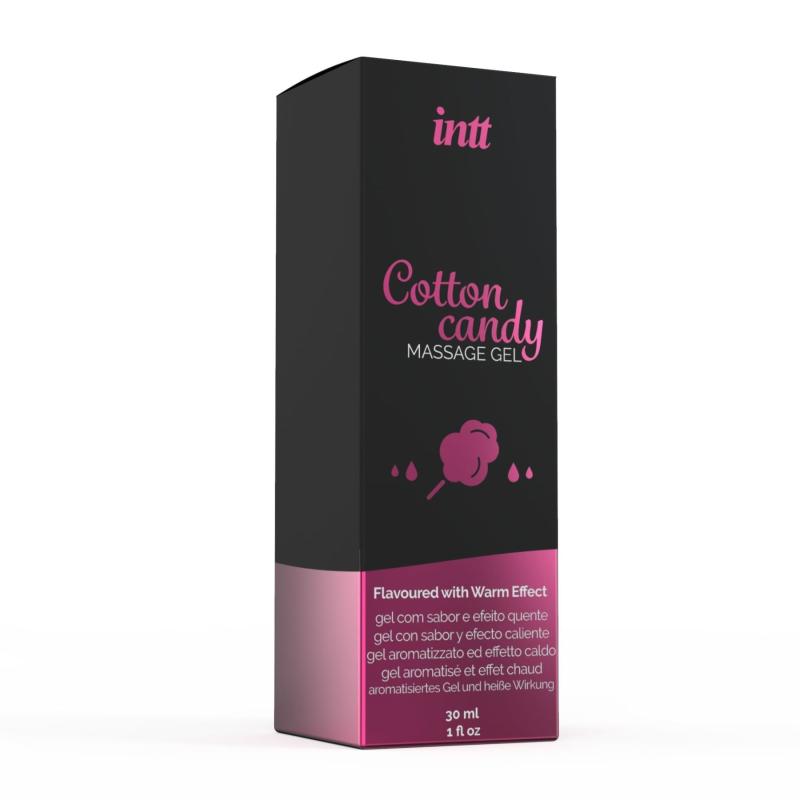 SO2927 Массажный гель для интимных зон Intt Cotton Candy (30 мл) разогревающий