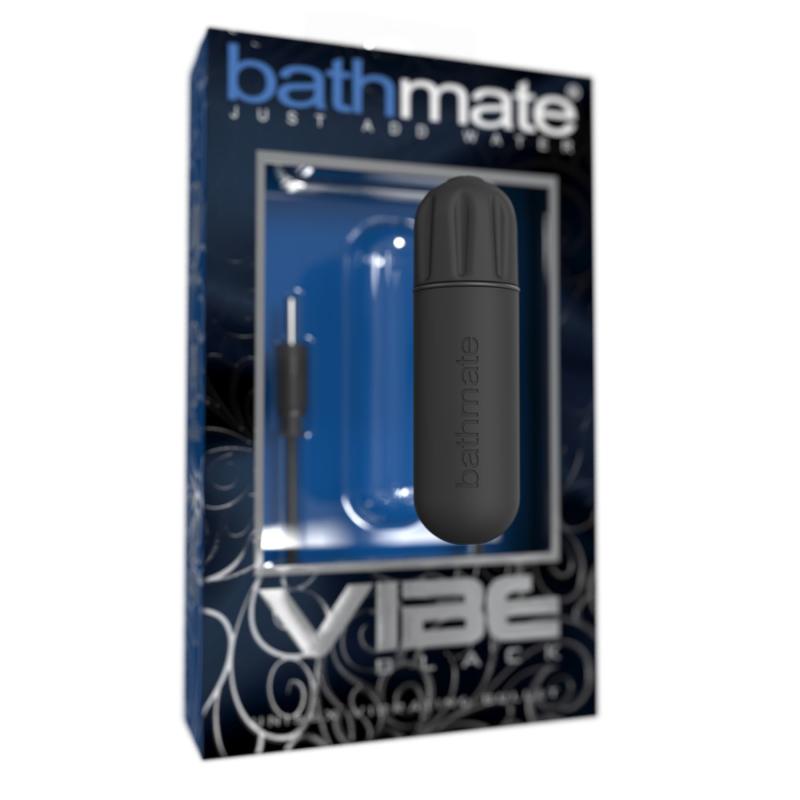 SO2439 Вибропуля Bathmate Vibe Bullet Black, глубокая мощная вибрация