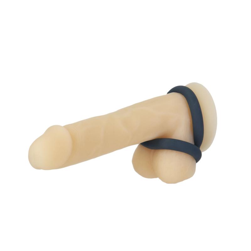 SO5574 Двойное эрекционное кольцо LUX Active – Tug – Versatile Silicone Cock Ring