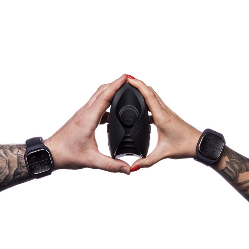 SO8730 Мастурбатор Hot Octopuss PULSE DUO LUX, пульсация, использование без рук, подходит для пар, 2 пульта