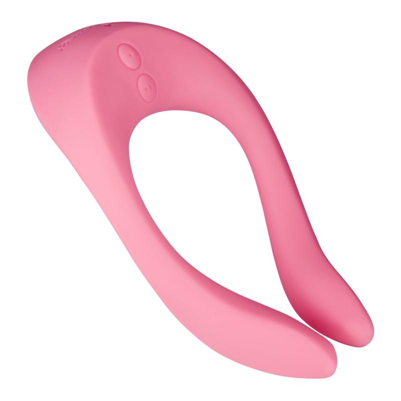 SO2306 Вибратор для пар Satisfyer Endless Joy Pink, 3 независимых мотора, многофункциональный