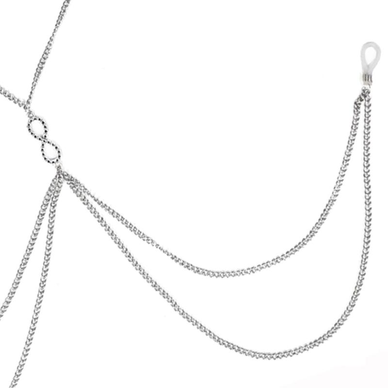 SO5144 Украшение для сосков с цепочкой "Бесконечность" Nipple Jewerlry Infinity