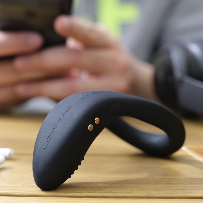 SO4565 Смарт кольцо-насадка на член Lovense Diamo Cock Ring