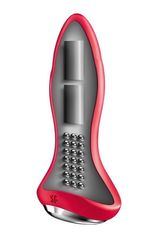 SO6277 Анальная смарт-вибропробка с жемчужным массажем Satisfyer Rotator Plug 1+ Red