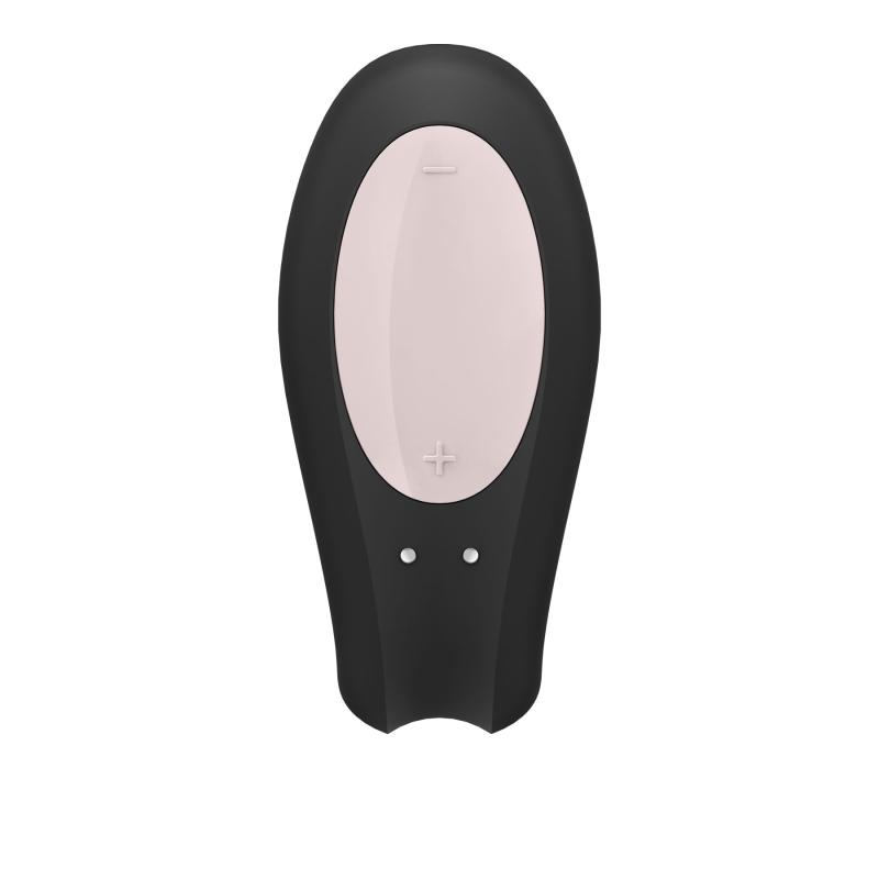 SO3898 Смарт-вибратор для пар Satisfyer Double Joy Black с широким клиторальным стимулятором