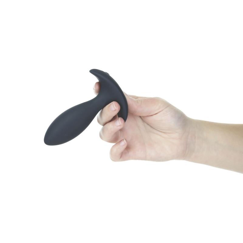 SO5571 Анальная пробка с пульсацией Lux Active – Throb – 4.5" Anal Pulsating Massager, пульт ДУ