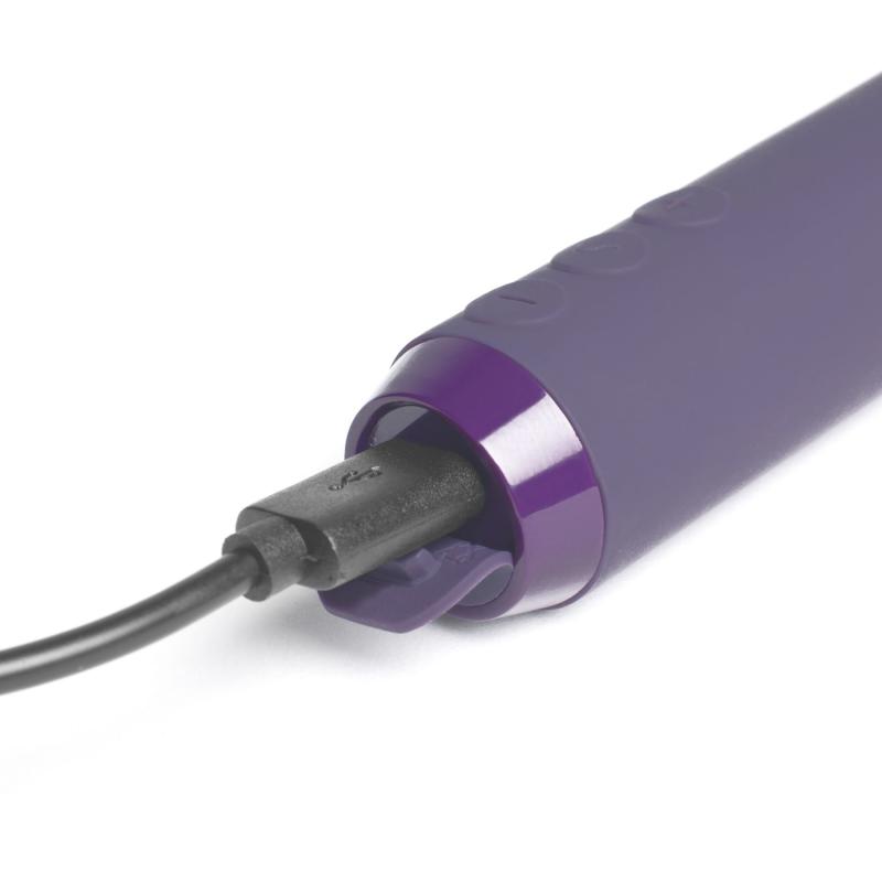 SO3040 Минивибратор Je Joue - Classic Bullet Vibrator Purple с глубокой вибрацией и фиксацией на палец