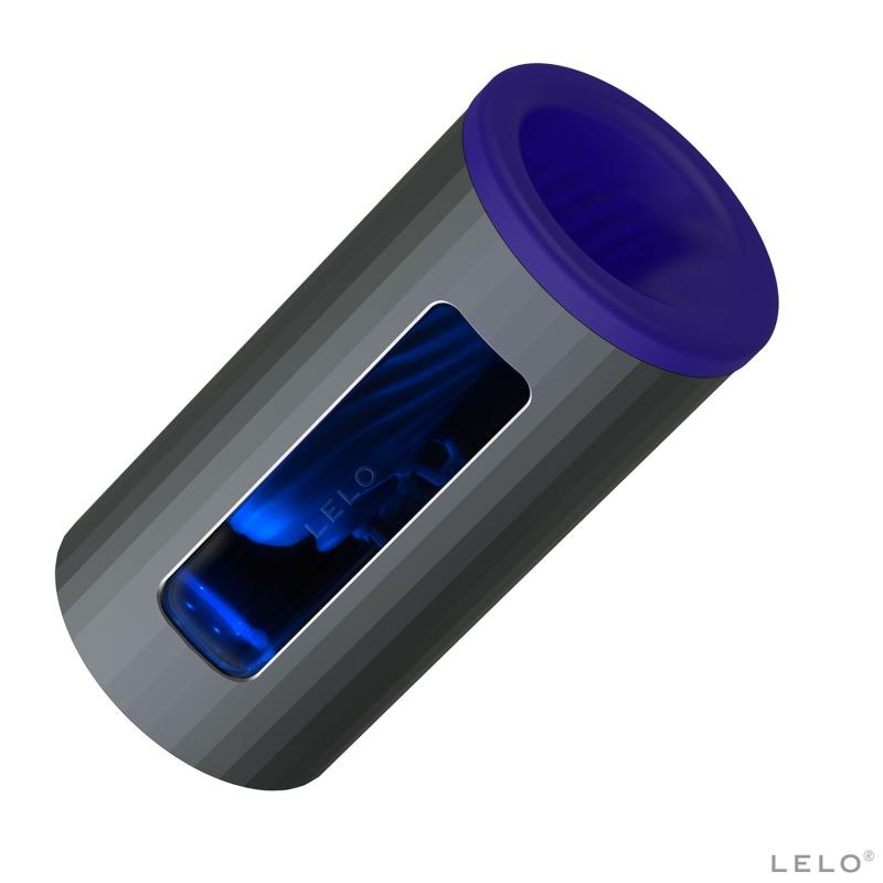 SO8121 Смарт мастурбатор LELO F1S V2 Blue, вибрации, технология SENSONIC, игра в приложении
