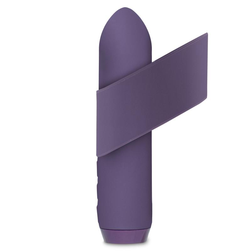 SO3040 Минивибратор Je Joue - Classic Bullet Vibrator Purple с глубокой вибрацией и фиксацией на палец