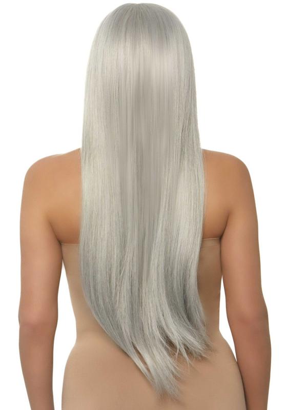 SO8588 Парик Leg Avenue 33″ Long straight center part wig Grey