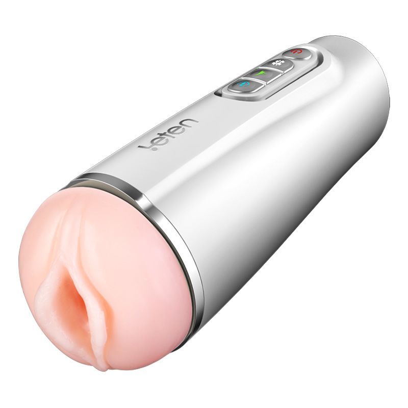 SO1714 Интеллектуальный мастурбатор Leten EVA с вибрацией, автоматическим сжатием и голосом