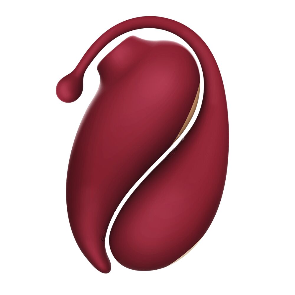 SO4480 Смарт игрушка Adrien Lastic Inspiration: виброяйцо и вакуумный стимулятор с управлением со смартфона