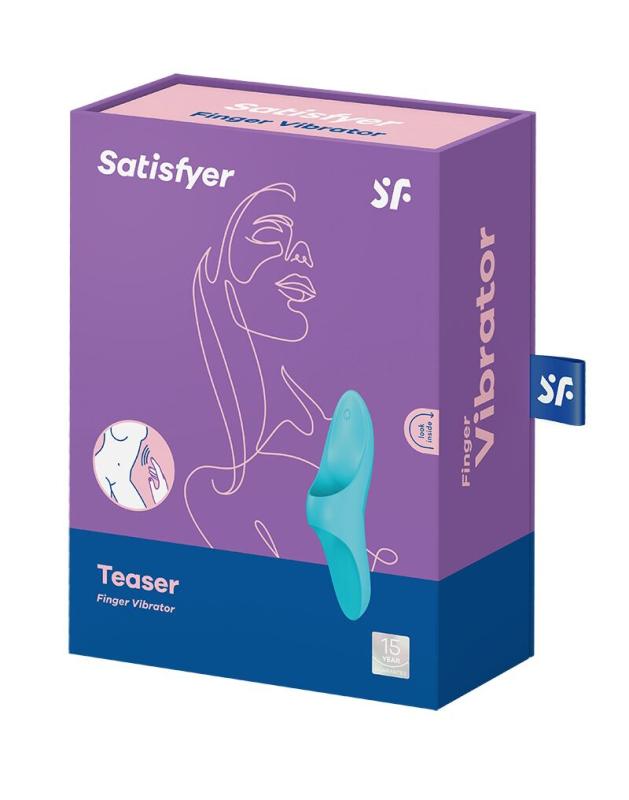 SO5421 Вибратор на палец Satisfyer Teaser Light Blue