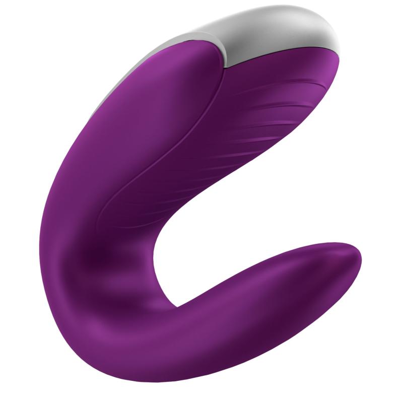 SO5059 Смарт-вибратор для пар Satisfyer Double Fun (Violet) с пультом ДУ