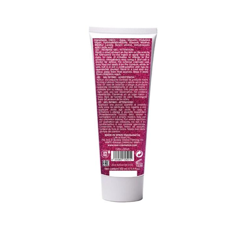 SO6562 Смазка на водной основе с эффектом вибрации BTB EFECTO TINGLING (100 мл)