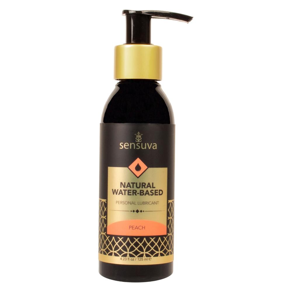 SO7834 Смазка на водной основе Sensuva Natural Water-Based Peach (125мл) без глицерина и парабенов