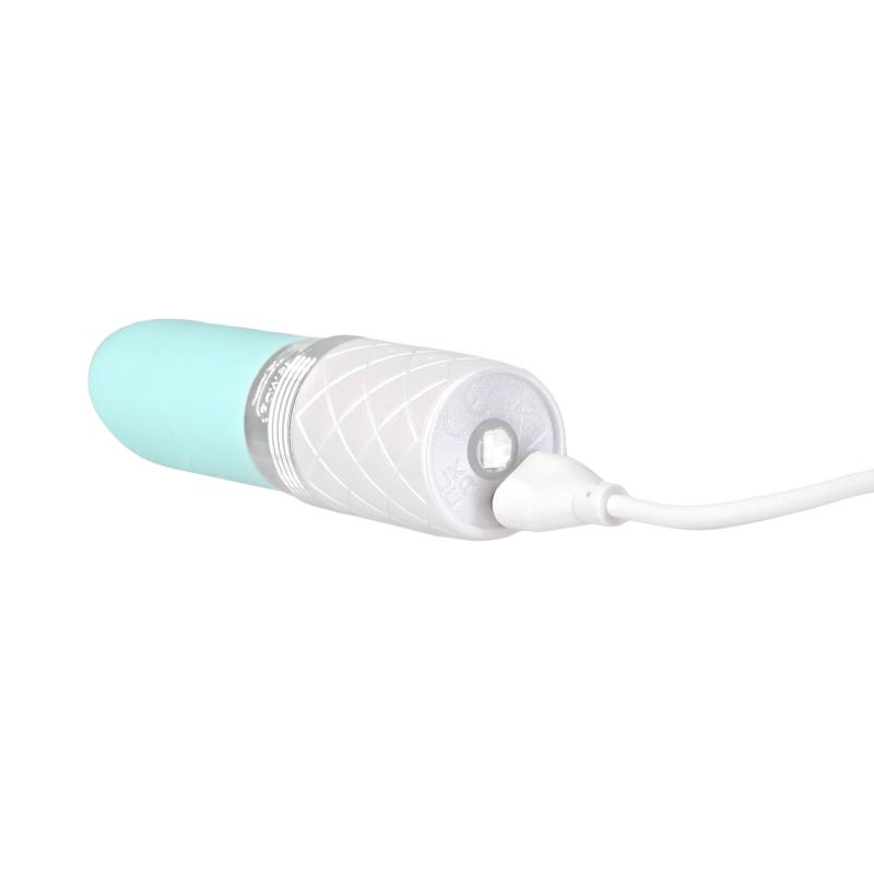 SO7752 Вибратор Pillow Talk Lusty Luxurious Flickering Massager - Teal