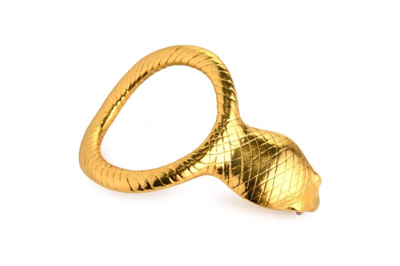 SO8799 Эрекционное кольцо Master Series Cobra King Golden Cock Ring