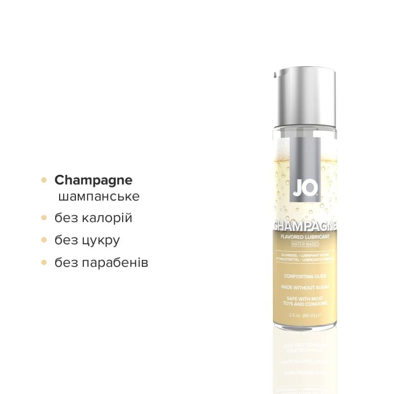 SO6777 Набор лубрикантов System JO Sweet&Bubbly — Champagne & Chocolate Covered Strawberry (2×60 мл)