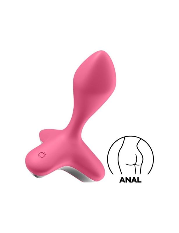 SO6104 Анальная пробка с вибрацией Satisfyer Game Changer Pink