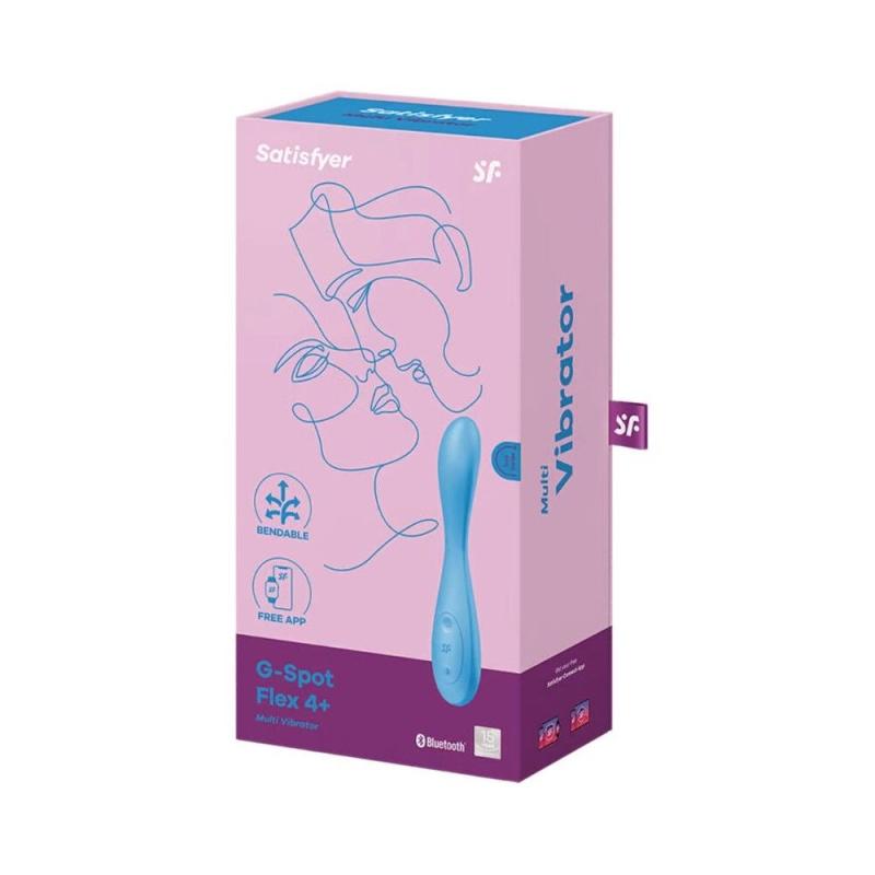 SO6724 Универсальный смарт-вибратор Satisfyer G-Spot Flex 4+, гибкий ствол с фиксацией положения