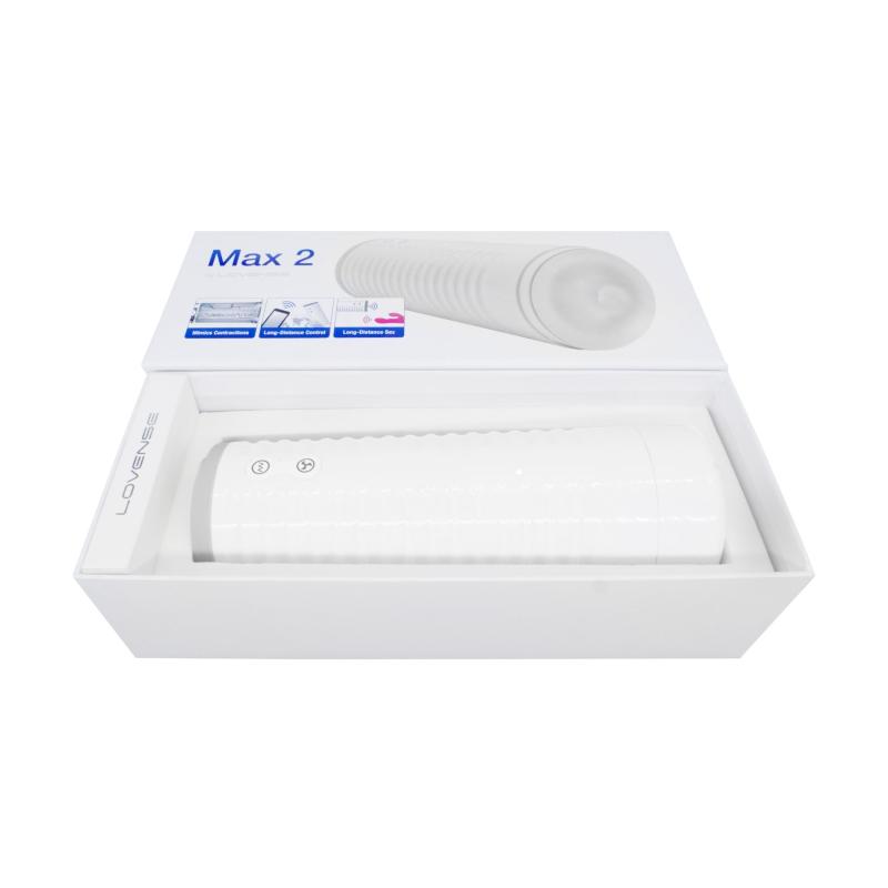 SO4091 Смарт-мастурбатор Lovense MAX 2 с вибрацией и сжимающимся каналом