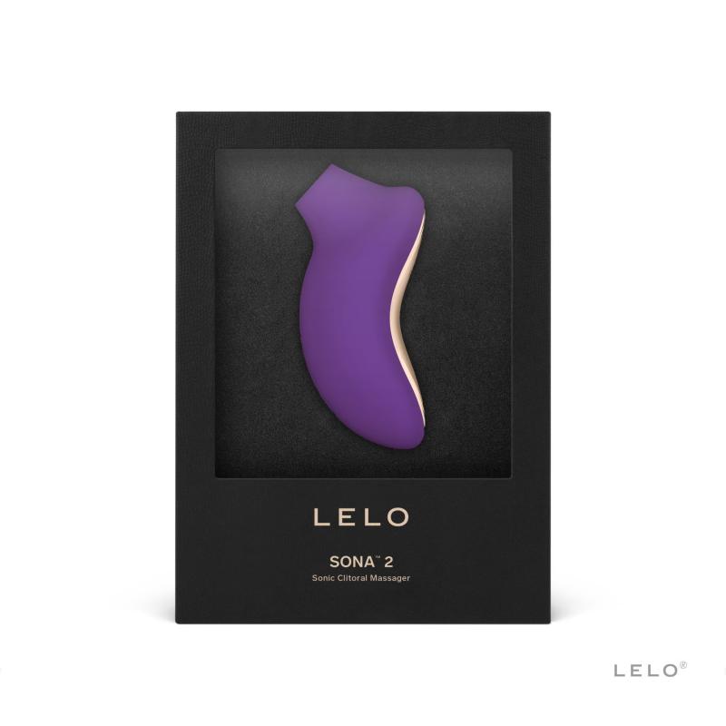 SO8102 Звуковой стимулятор клитора LELO SONA 2 Purple, 12 режимов