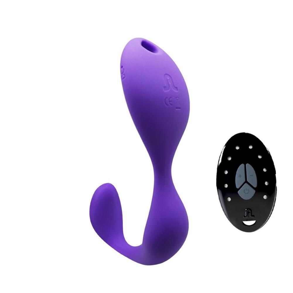 AD10893 Вибратор под одежду Adrien Lastic Mr.Hook с пультом LRS