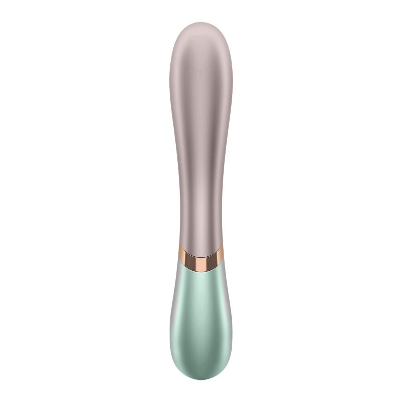 SO5542 Смарт вибратор-кролик с подогревом Satisfyer Hot Lover Green