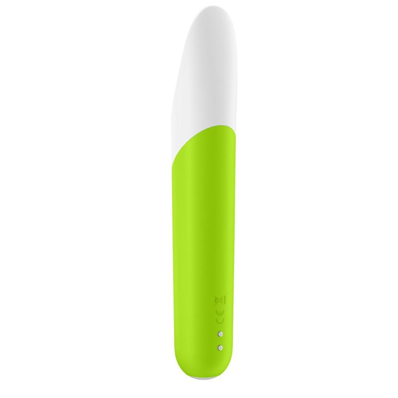 SO5435 Минивибратор с гибким язычком Satisfyer Ultra Power Bullet 7 Green