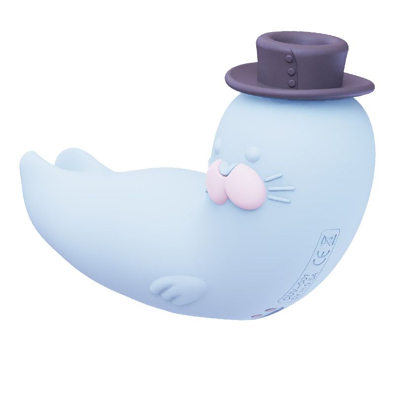 SO6549 Вакуумный вибратор CuteVibe Franky Blue