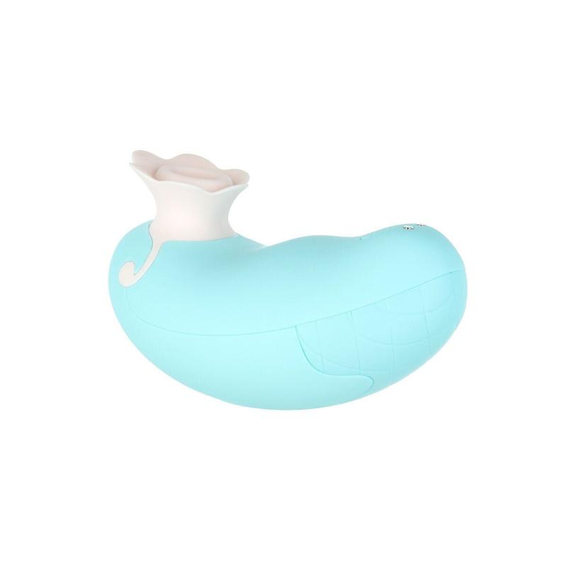 SO5569 Роскошный вакуумный клиторальный стимулятор Pillow Talk - Dreamy Teal с кристаллом Swarovski