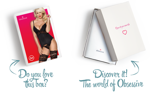 SO7156 Сатиновый кружевной корсет Obsessive 810-COR-1 babydoll & thong S/M, черный, корсет, танга