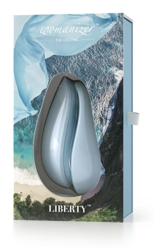 SO2829 Вакуумный клиторальный стимулятор Womanizer Liberty Blue