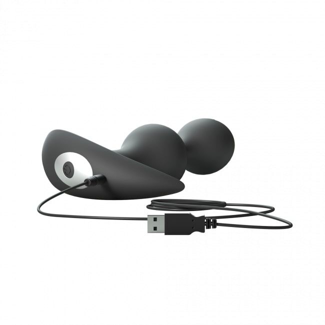 SO4873 Анальный стимулятор, гибкий с вибрацией Love To Love TWINNY BUD Black