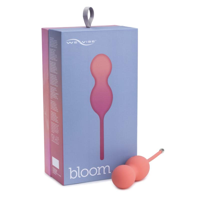 SO6922 Смарт вагинальные шарики с вибрацией We-Vibe Bloom, диаметр 3,3 см, масса 45, 65, 80 г
