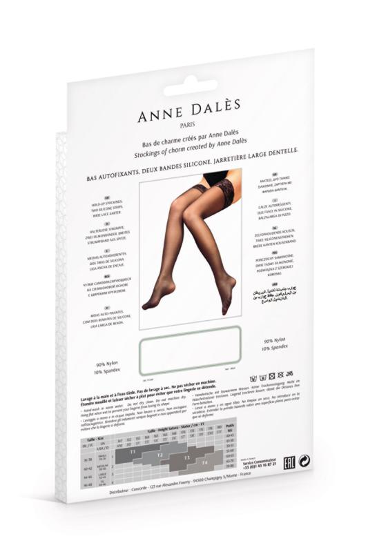 SO4707 Чулки Anne De Ales ALEXIA T1 Black