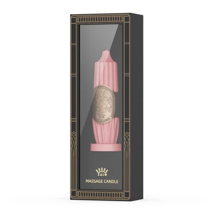 SO8232 Розкішна масажна свічка Zalo Massage Candle Pink