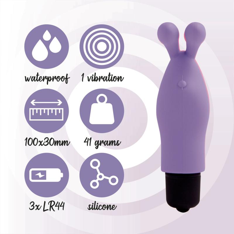 SO4435 Вибратор на палец FeelzToys Magic Finger Vibrator Purple