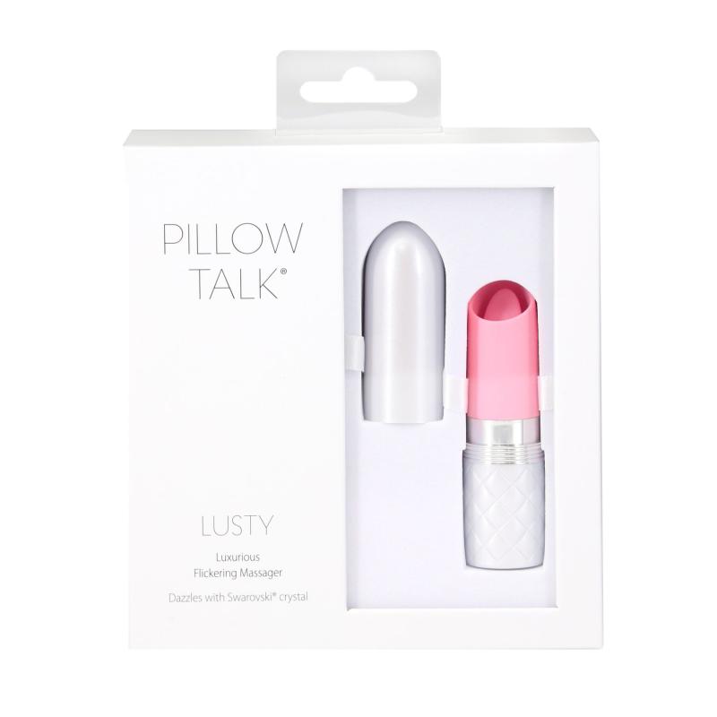 SO7751 Вібратор Pillow Talk Lusty Luxurious Flickering Massager - Pink