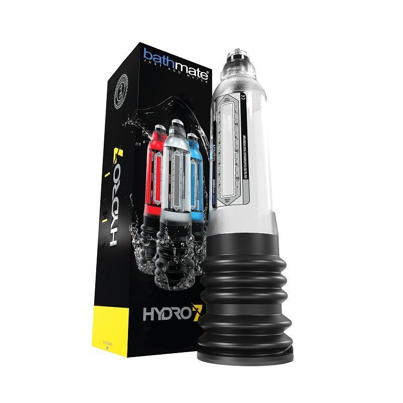 BM-30-CC Гидропомпа Bathmate Hydro 7 Clear, для члена длиной от 12,5 до 18см, диаметр до 5см