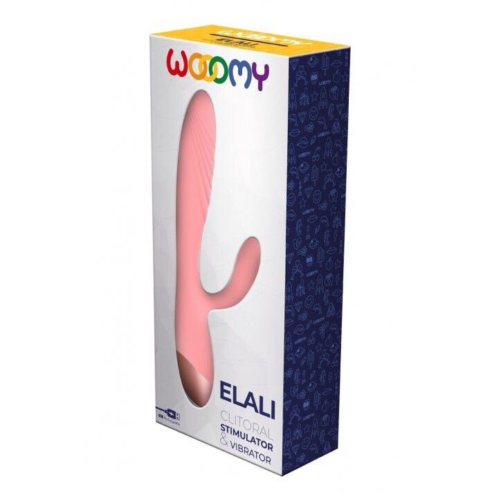 SO7411 Вибратор-кролик Wooomy Elali Pink Rabbit Vibrator