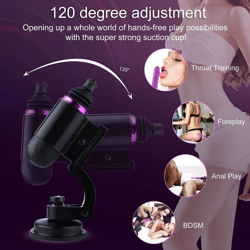SO6197 Міні секс-машина Hismith Mini Capsule Sex-Machine with Strong Suction Cup, потужна, перезаряджувана