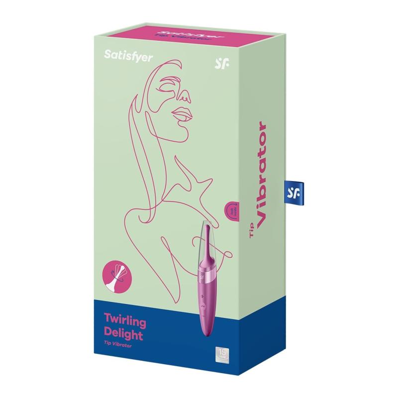 SO5555 Вибратор для клитора Satisfyer Twirling Delight (Berry)