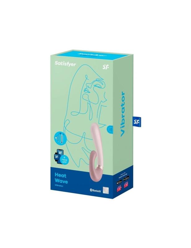 SO6096 Смарт вибратор-кролик с подогревом Satisfyer Heat Wave Mauve