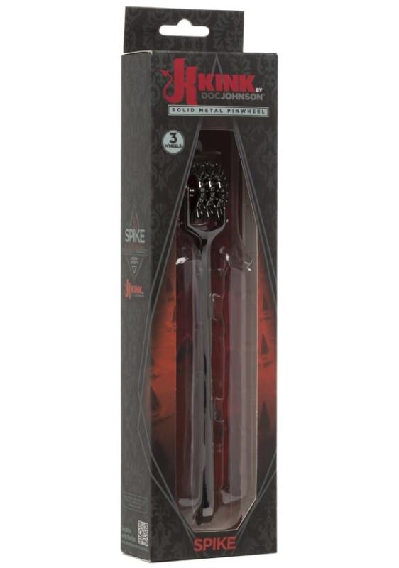 SO4018 Колесо Вартенберга игольчатое на 3 ряда зубцов Doc Johnson Kink- Spike - Solid Metal Pinwheel - 3 Wh