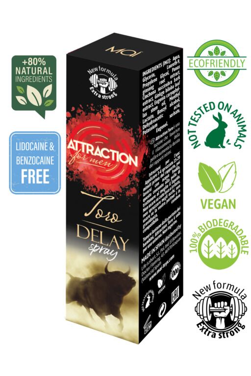 SO6042 Спрей-пролонгатор Retarding Spray MAI Attraction Toro (30 мл)